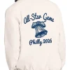 All Star Game Philly 2026 White Starter Jacket Back