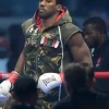 Anthony Joshua Vs Kristian Prenga The Comeback Fight Night 2026 Championship Camo Hooded Vest