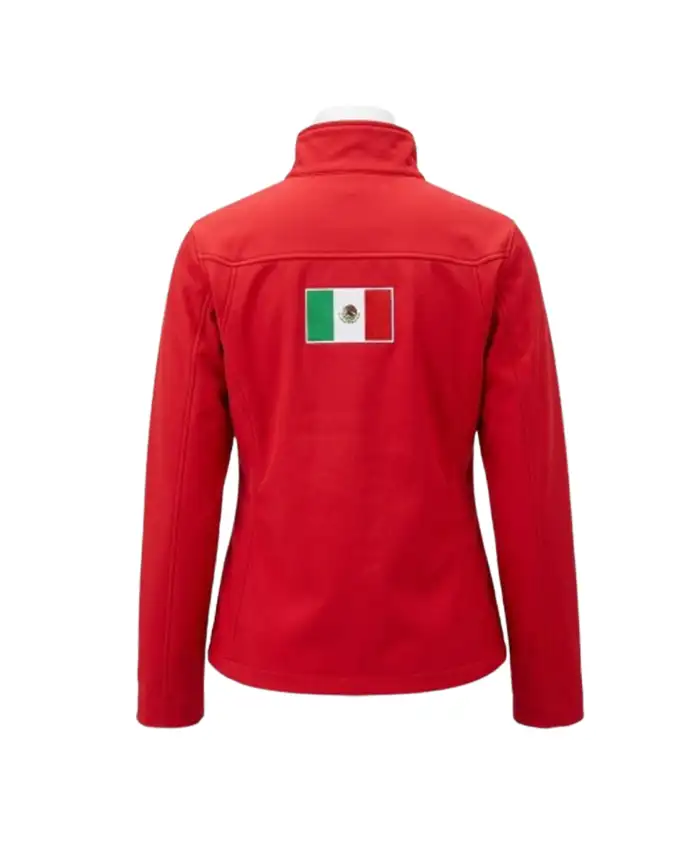 Ariat x Classic Team Softshell Mexico Jacket Red Back