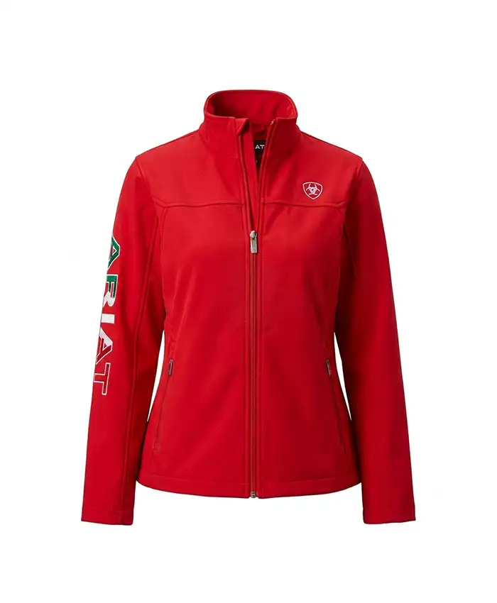 Ariat x Classic Team Softshell Mexico Jacket Red