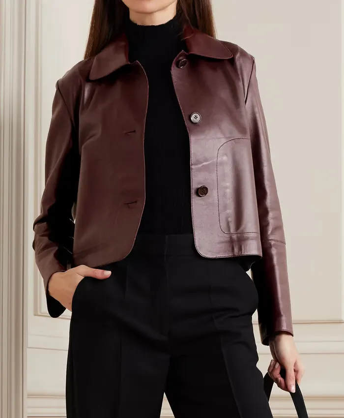 Arma-Burgundy-Leather-Jacket-Womens