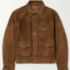 Ashby Gentry TV Series My Life with the Walter Boys 2026 Alex Walter Brown Suede Leather Jacket Shop now