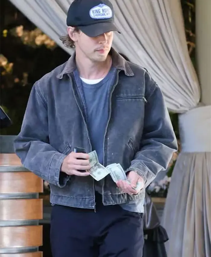 Austin Butler Beverly Hills Grey Jacket