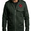 Avengers Doomsday 2026 Charles Xavier Leather Jacket