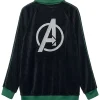 Avengers Doomsday 2026 Russo Brothers Black Velvet Jacket Back