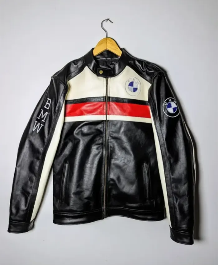 BMW Racing Rare Streetwear Leather Jacket
