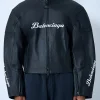 Balenciaga-Automobili-Lamborghini-Black-Leather-Jacket
