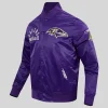 Baltimore Ravens Purple Satin Jacket