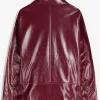 Bershka-Leather-Jacket-Red