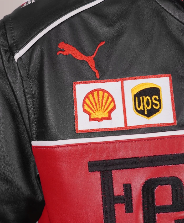 Zyrox racing jacket featuring a sleek black design for casual outfits