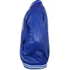 New York Knicks Chrome Hearts varsity jacket featuring buttoned closure and full-length sleeves