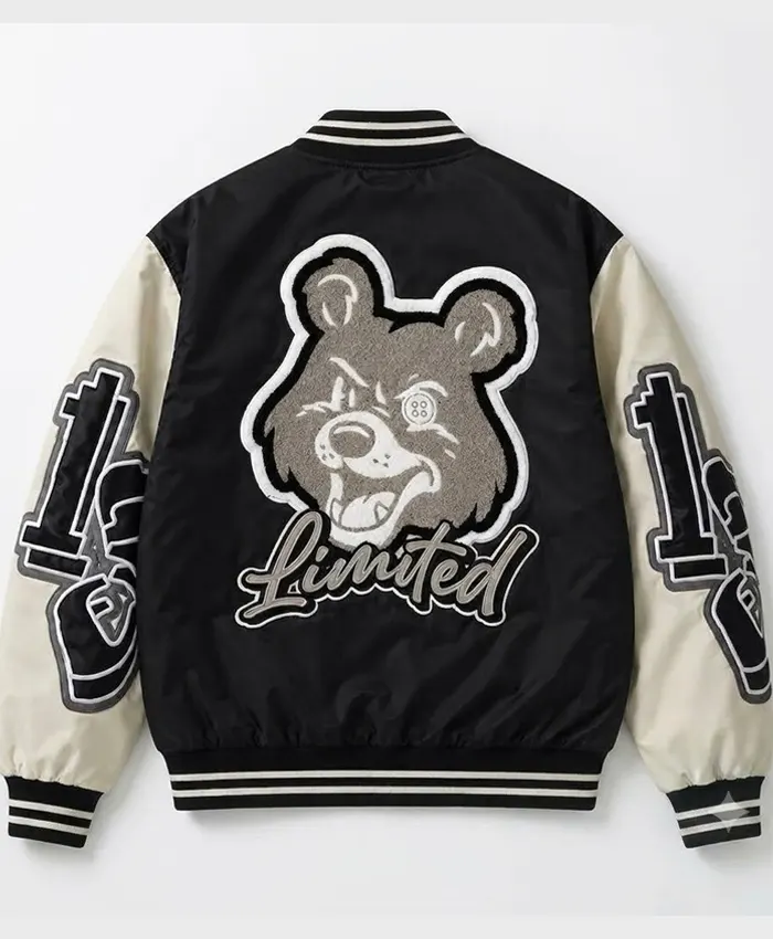 BoohooMAN Teddy 2026 Lamine Yamal Bomber Jacket Back view