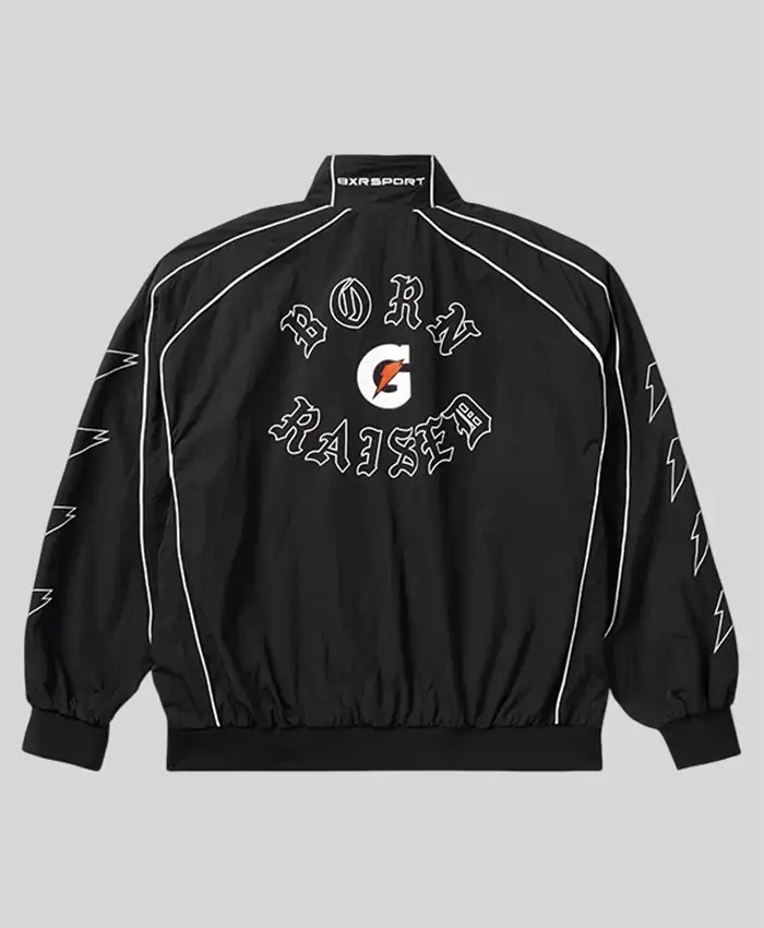 Born x Raised x Gatorade Track Jacket Back