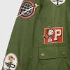 BoxLunch Peanuts Snoopy Flying Ace Bomber Jacket Side