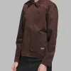 Buy Adidas Skateboarding x Mark Gonzales Brown Zip-up Jacket​ Front