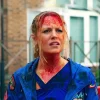 Buy Cara Theobold Jo Blue Hooded Patches Zomboat Jacket For Sale
