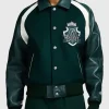 Buy Comic Con 2026 Aaron Pierre Green Lantern Varsity Jacket Front