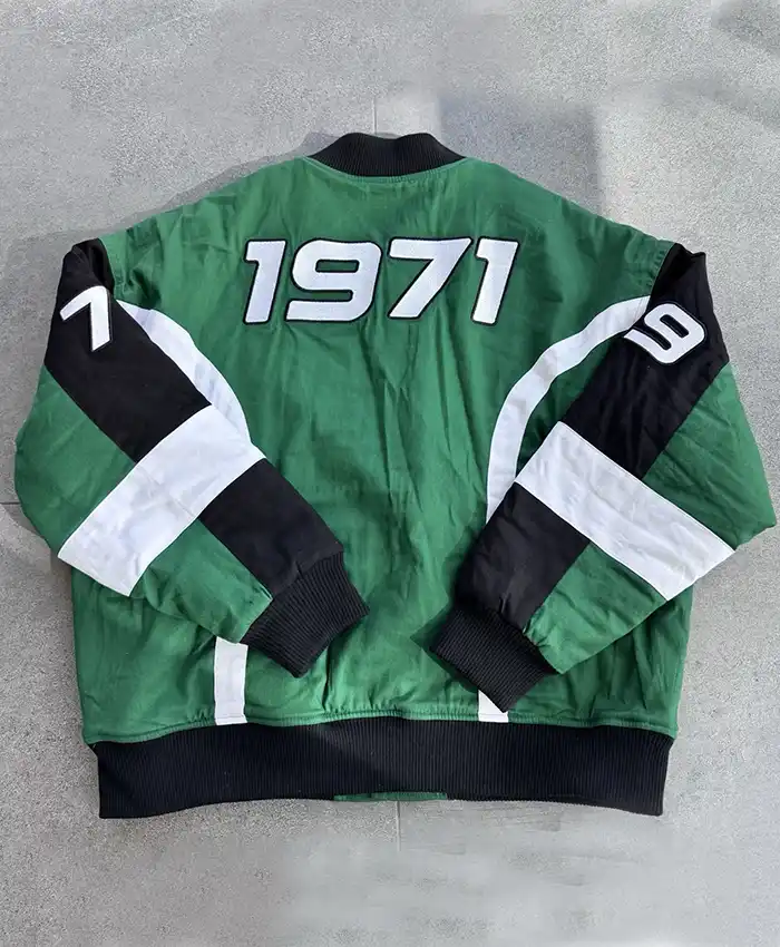 Buy Fanatics Fest NYC 2026 Starbucks Green And Black Cotton Bomber Jacket