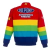 Buy Key Glock Jeff Gordon NASCAR Twill Rainbow Jacket Back