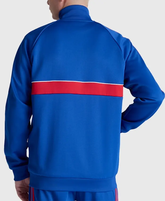 Buy Manchester United x Adidas 2026 Royal Blue Zip-Up Track Jacket Back
