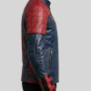 Buy Movie Spider Man Brand New Day 2026 Black and Red Leather Jacket