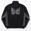 Buy Now Needles x Fila Fleece Tracksuit For Men and Women Black