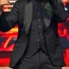 Buy Pitbull I’m Back Tour 2026 Black Tuxedo Blazer On Sale