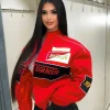 Buy Racing Cali Red Bomber Jacket For Men and Women