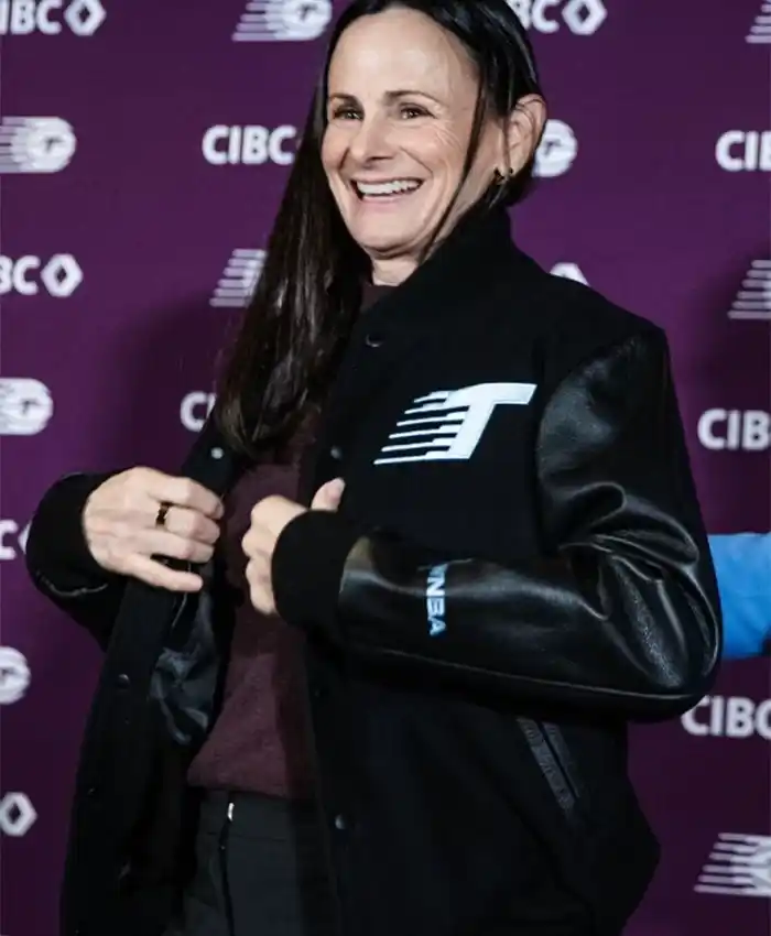 Buy Sandy Brondello Toronto Tempo Black Bomber Jacket On Sale