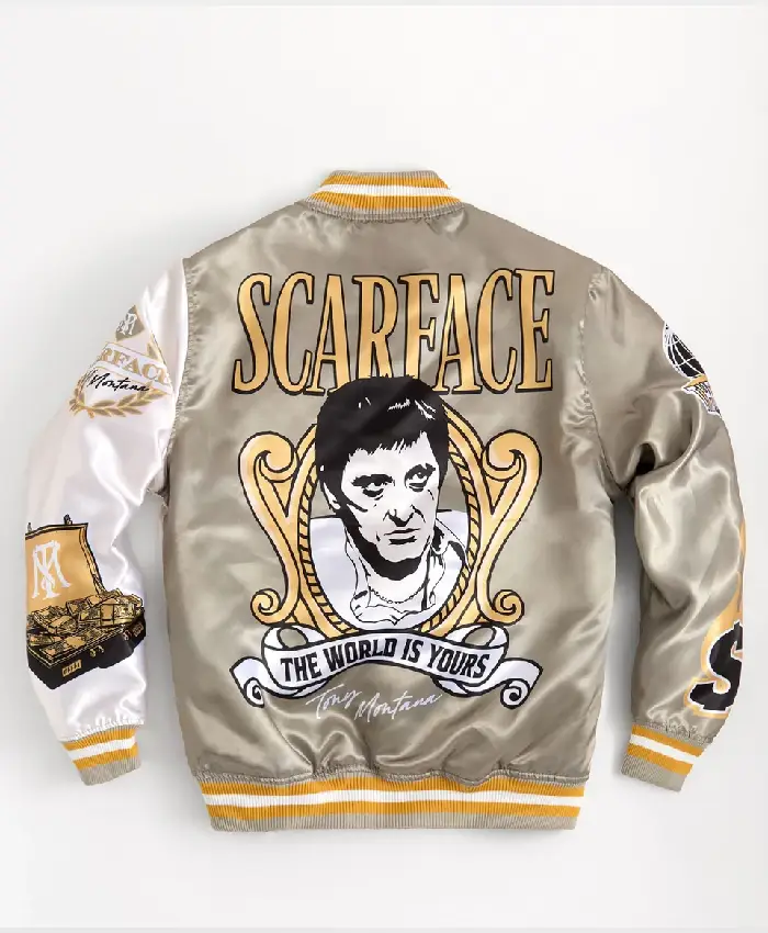 Scarface Wool Varsity Jacket