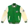Buy Stars Prospect Dallas Full Snap Wool with Leather Sleeves Varsity Jacket