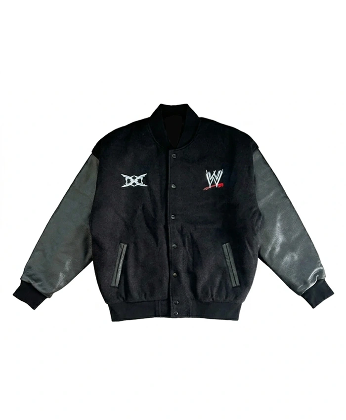 Buy WWE SummerSlam x Ken Carson Black Varsity Jacket On Sale