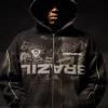 CJ x Nike Brazil Black Bomber Hooded Jacket For Sale