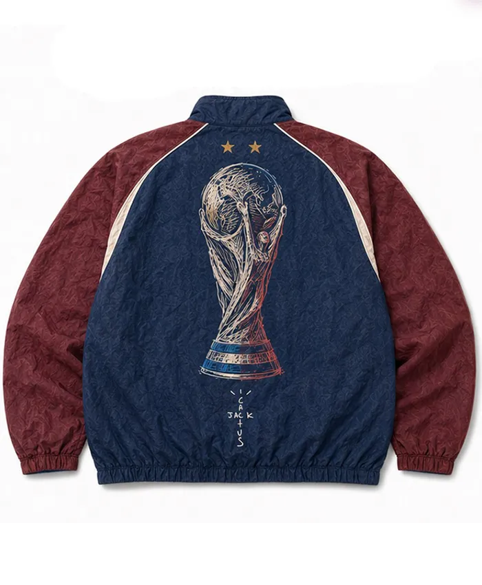 CJ x Nike France Total 90 Bomber Anthem Jacket Back
