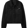CKJK Collection Jung Kook Black Denim Jacket For Men and Women