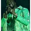 CMA Awards Shaboozey Green Fringe Jacket For Sale