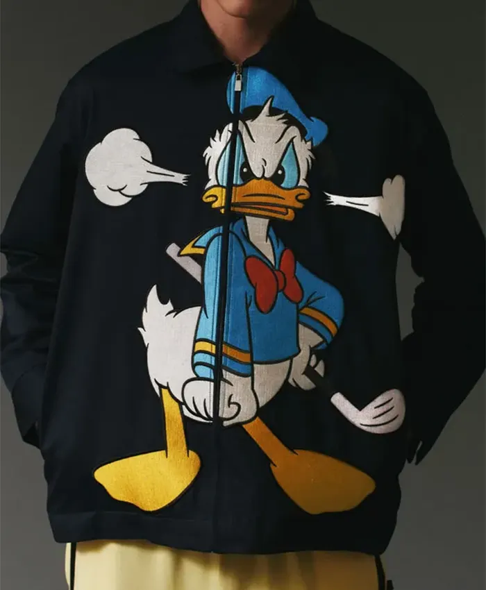 Carnival x Disney Donald Duck Black Cotton Jacket