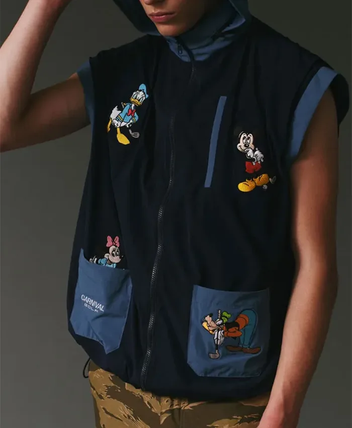 Carnival x Disney Mickey & Friends Hooded Vest Front