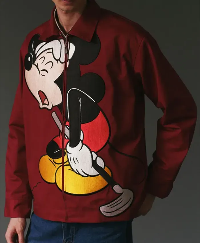 Carnival x Disney Mickey Mouse Maroon Jacket