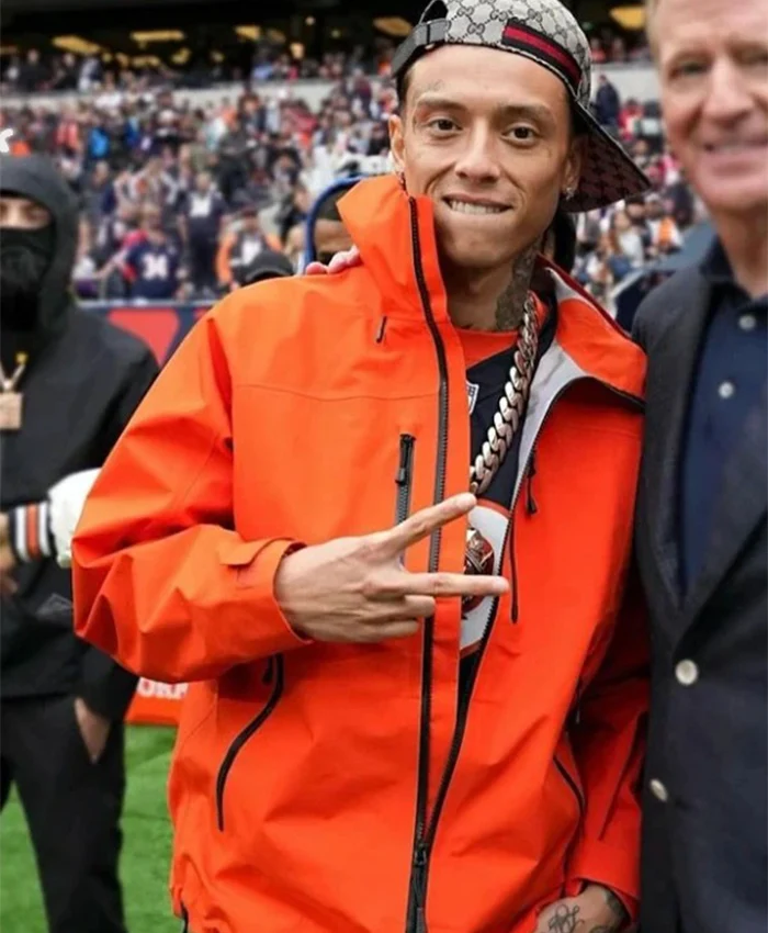 Central Cee Orange Supreme Jacket