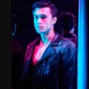 Charles Melton Movie Her Private Hell 2026 Private K Black Leather Biker Jacket