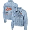 Chicago Bears x Erin Andrews Full-Snap Denim Jacket
