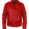 Chris Brown 2026 Red Jacket