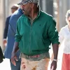 Colman Domingo Jimmy Kimmel Live Green Harrington Zip Up Jacket