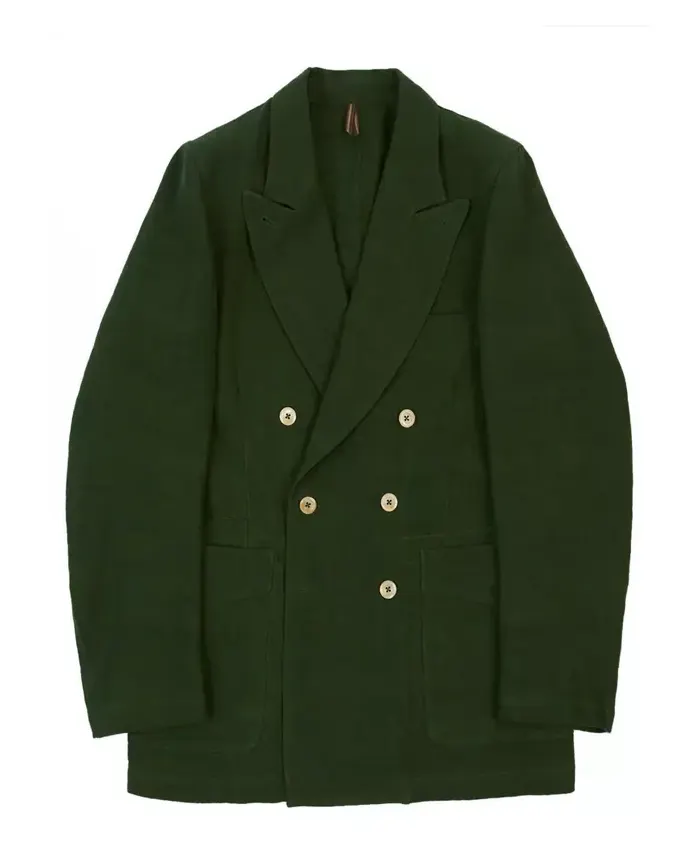 Culture Makers Event Andy Garcia Green Blazer Front