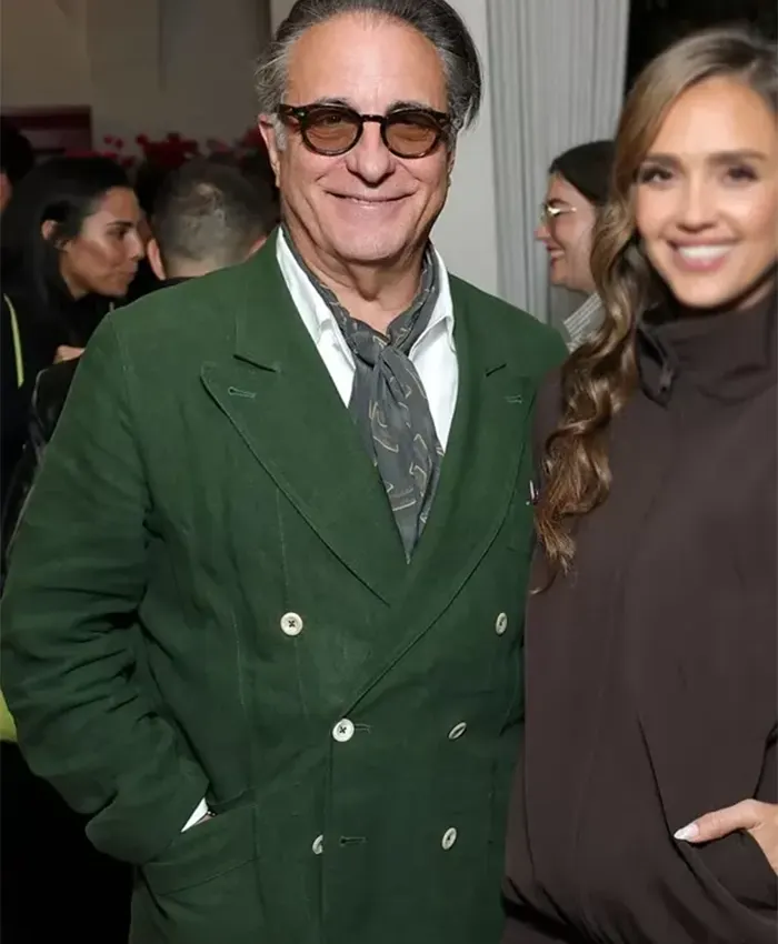 Culture Makers Event Andy Garcia Green Blazer