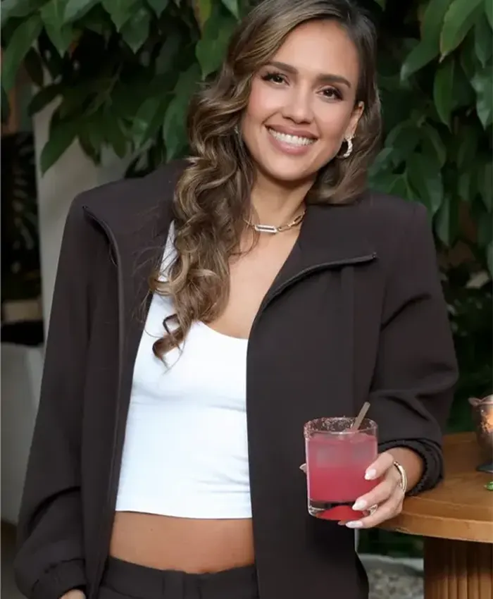 Culture Makers Event Jessica Alba Jacket For Sale