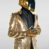 Daft Punk Costume Blazer Golden