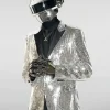 Daft Punk Costume Blazer Silver