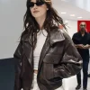Daisy Edgar Jones 2026 Leather Jacket
